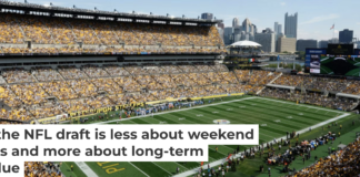 By selecting Pittsburgh for the draft, the NFL signals that the city is a premier destination. Justin K. Aller/Getty Images Sport